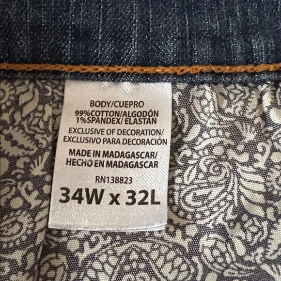 Cody James men’s jeans size 34x32 excellent condition - Picture 4 of 4